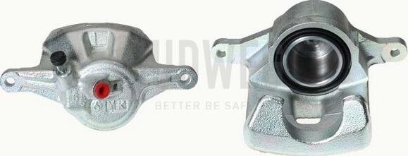 Budweg Caliper 343724 - Гальмівний супорт autocars.com.ua