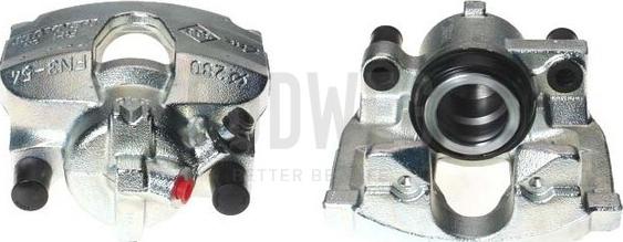 Budweg Caliper 343943 - Тормозной суппорт avtokuzovplus.com.ua