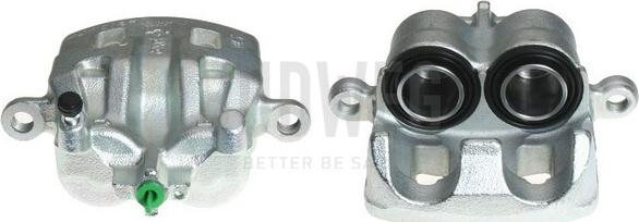 Budweg Caliper 343953 - Тормозной суппорт avtokuzovplus.com.ua