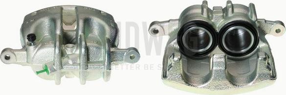 Budweg Caliper 344168 - Тормозной суппорт avtokuzovplus.com.ua