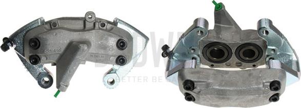 Budweg Caliper 344869 - Тормозной суппорт avtokuzovplus.com.ua