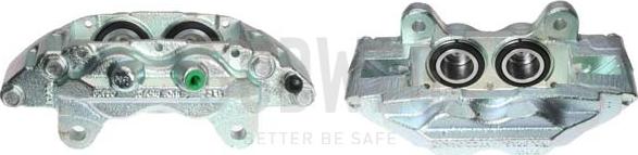 Budweg Caliper 345008 - Гальмівний супорт autocars.com.ua