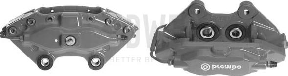 Budweg Caliper 345093 - Тормозной суппорт avtokuzovplus.com.ua