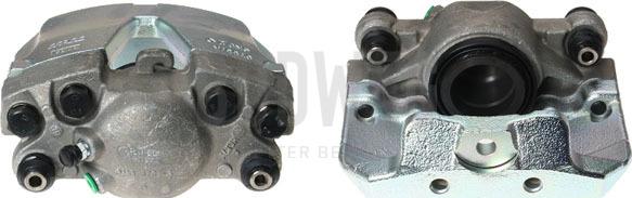 Budweg Caliper 345111 - Тормозной суппорт avtokuzovplus.com.ua