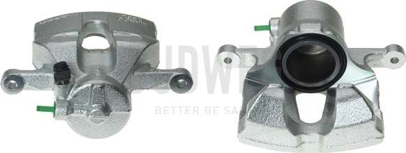 Budweg Caliper 345326 - Тормозной суппорт avtokuzovplus.com.ua