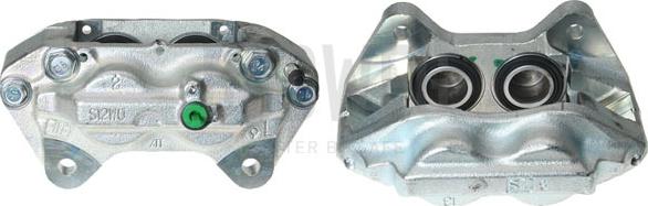 Budweg Caliper 345390 - Тормозной суппорт avtokuzovplus.com.ua