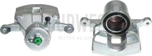 Budweg Caliper 345395 - Тормозной суппорт avtokuzovplus.com.ua