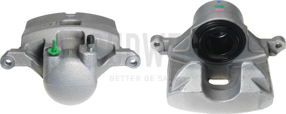 Budweg Caliper 345397 - Тормозной суппорт avtokuzovplus.com.ua