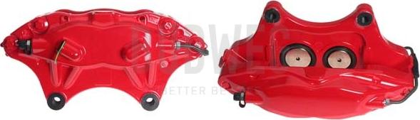 Budweg Caliper 345663RD - Гальмівний супорт autocars.com.ua