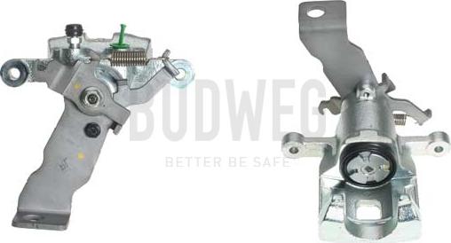 Budweg Caliper 345705 - Тормозной суппорт avtokuzovplus.com.ua