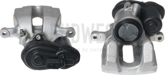 Budweg Caliper 345718 - Ремкомплект, гальмівний супорт autocars.com.ua