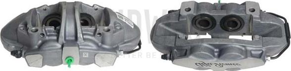 Budweg Caliper 345727 - Тормозной суппорт avtokuzovplus.com.ua