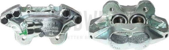 Budweg Caliper 34943 - Тормозной суппорт avtokuzovplus.com.ua