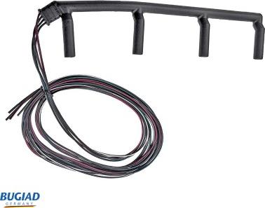Bugiad BCS52104 - Ремонтний комплект кабелю, свічка розжарювання autocars.com.ua