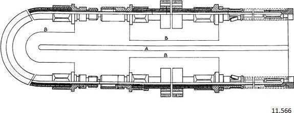 Cabor 11.566 - Трос, гальмівна система autocars.com.ua