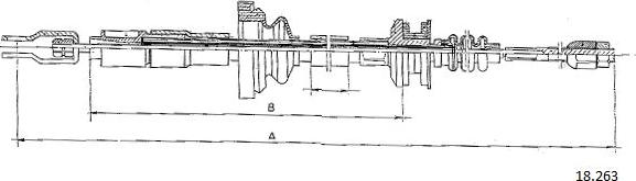 Cabor 18.263 - Трос, управління зчепленням autocars.com.ua