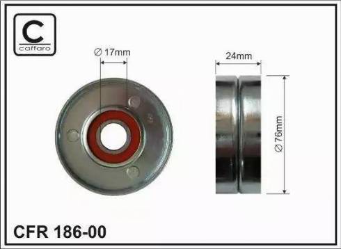 KRAFT AUTOMOTIVE 1220024 - Направляющий ролик, поликлиновый ремень autodnr.net