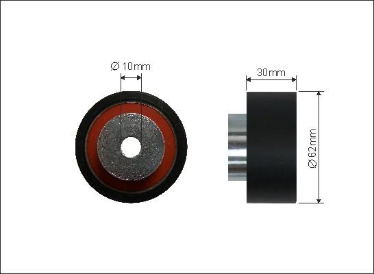 Caffaro 436-145 - Направляющий ролик, зубчатый ремень autodnr.net