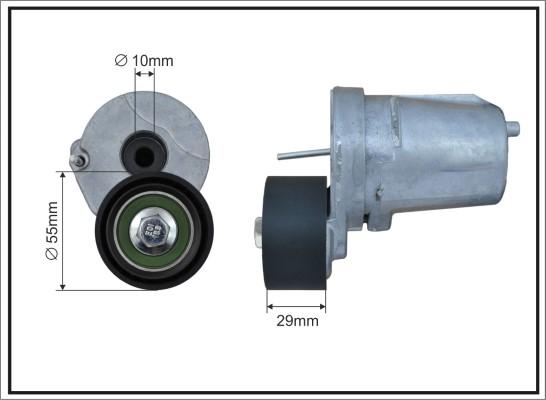 Caffaro 500036SP - Натяжитель, поликлиновый ремень avtokuzovplus.com.ua