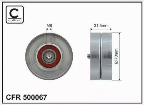 Dynamatrix DT31021 - Направляющий ролик, поликлиновый ремень avtokuzovplus.com.ua