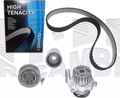 Caliber 0306KWWC - Водяний насос + комплект зубчатого ременя autocars.com.ua