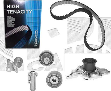 Caliber 0307KWW - Водяний насос + комплект зубчатого ременя autocars.com.ua