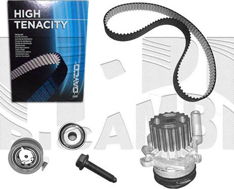 Caliber 0312KWW - Водяний насос + комплект зубчатого ременя autocars.com.ua