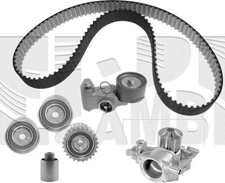 Caliber 0419KSW - Водяний насос + комплект зубчатого ременя autocars.com.ua