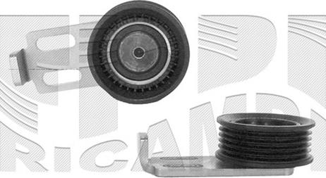 Caliber 46560 - Паразитний / провідний ролик, поліклиновий ремінь autocars.com.ua