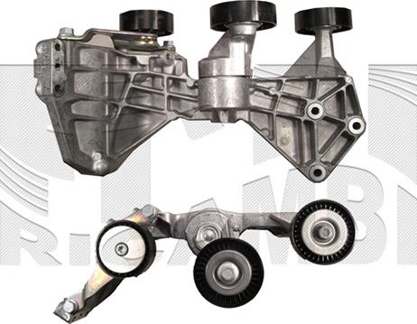 Caliber 87684 - Натягувач ременя, клинові зуб. autocars.com.ua