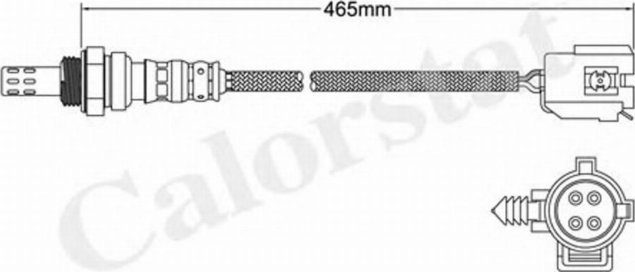 Calorstat by Vernet LS140310 - Лямбда-зонд, датчик кислорода autodnr.net