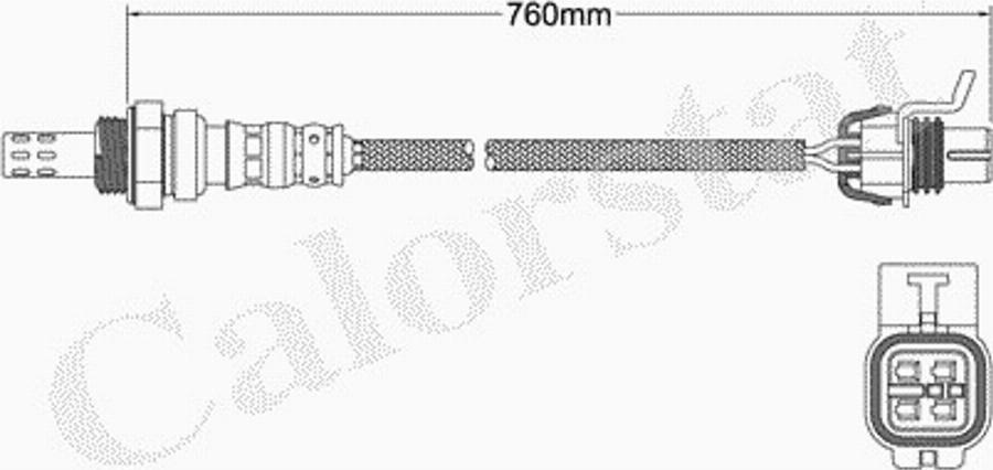 Calorstat by Vernet LS140458 - Лямбда-зонд autocars.com.ua