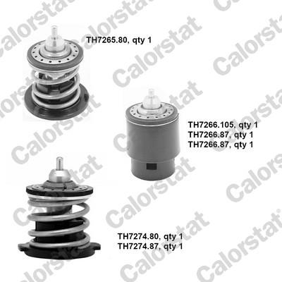 Calorstat by Vernet WP0001 - Термостат, охлаждающая жидкость avtokuzovplus.com.ua