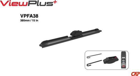 CAP VIEWPLUS VPFA38 - Щітка склоочисника autocars.com.ua