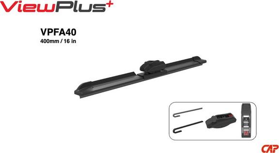 CAP VIEWPLUS VPFA40 - Щітка склоочисника autocars.com.ua