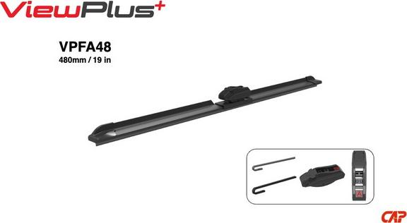 CAP VIEWPLUS VPFA48 - Щітка склоочисника autocars.com.ua