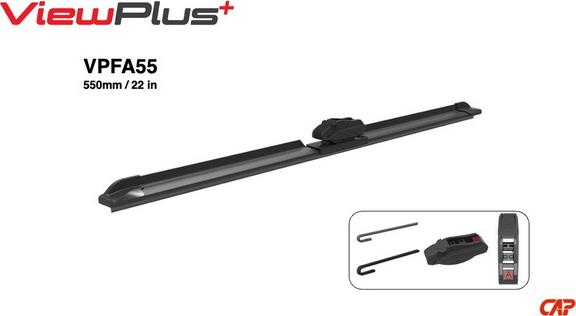 CAP VIEWPLUS VPFA55 - Щітка склоочисника autocars.com.ua