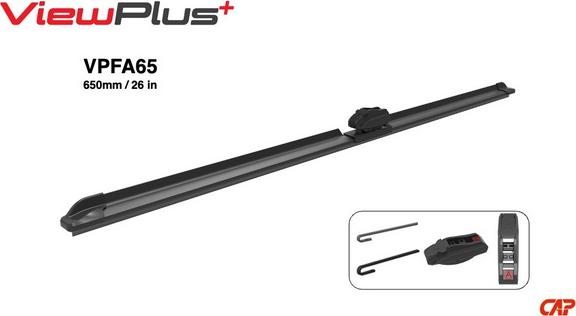 CAP VIEWPLUS VPFA65 - Щітка склоочисника autocars.com.ua