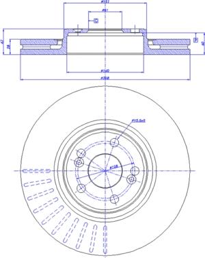 CAR 142.044 - Тормозной диск autodnr.net