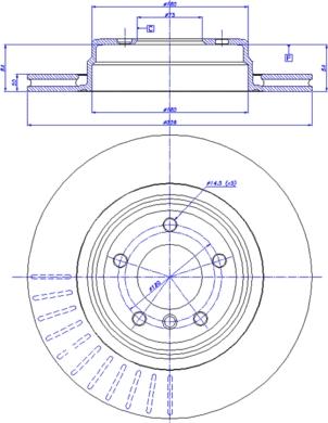 CAR 142.067 - Гальмівний диск autocars.com.ua