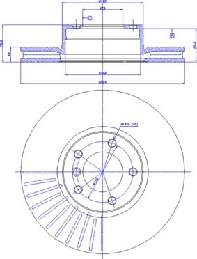 CAR 142.079 - Тормозной диск avtokuzovplus.com.ua