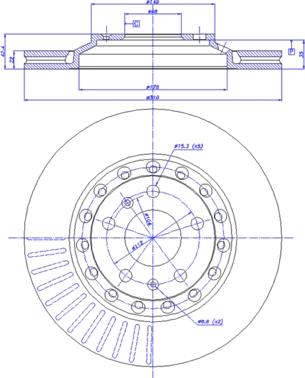 CAR 142.1044 - Тормозной диск avtokuzovplus.com.ua