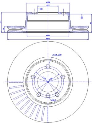 CAR 142.1066 - Гальмівний диск autocars.com.ua