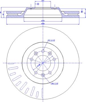 CAR 142.1081 - Гальмівний диск autocars.com.ua