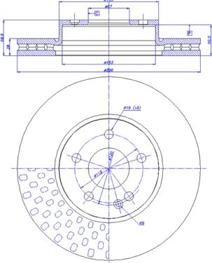 CAR 142.1099 - Гальмівний диск autocars.com.ua