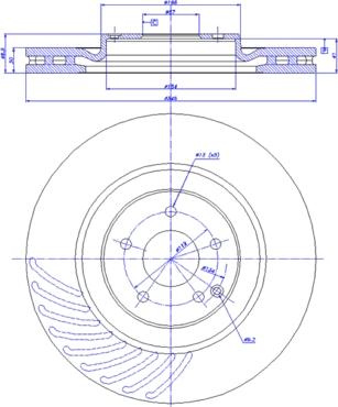 CAR 142.1102 - Тормозной диск avtokuzovplus.com.ua