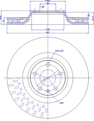 CAR 142.1129 - Гальмівний диск autocars.com.ua