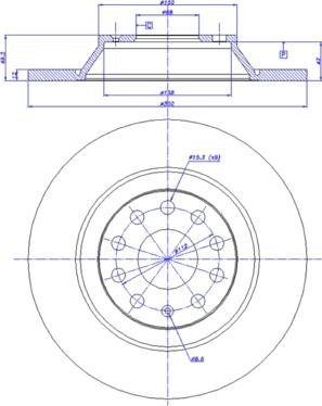 CAR 142.1130 - Гальмівний диск autocars.com.ua