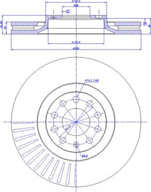 CAR 142.1132 - Тормозной диск avtokuzovplus.com.ua