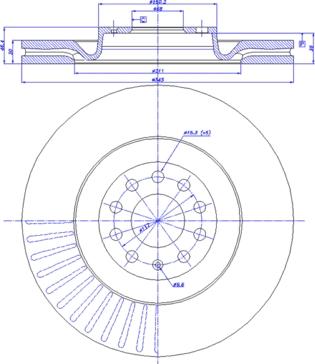 CAR 142.1133 - Тормозной диск avtokuzovplus.com.ua